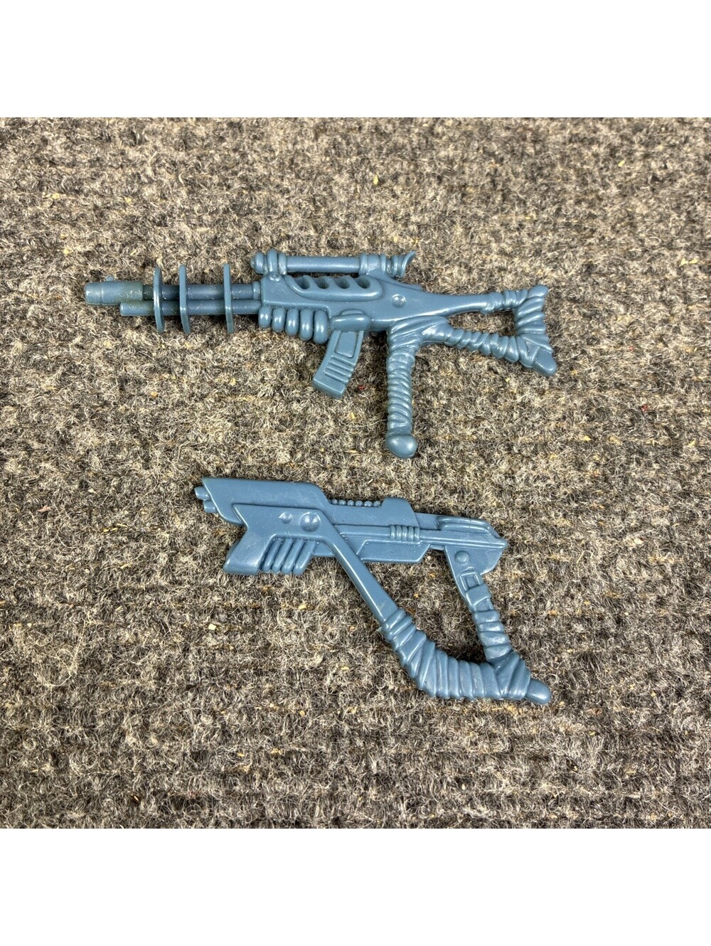 TMNT Playmates General Traag Stunlaser Rifle & Pistol Gun Weapons 1989 Vintage